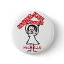 Gluten Free Please Child Cartoon Pinback Buttons