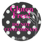 GLUTEN FREE Sticker  for Celiac Disease
