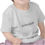 Gluten is Delicious - Clear Background T Shirt