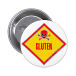 Gluten Poison Warning Pins