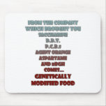 GM Foods Mouse Pads
