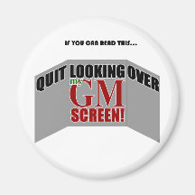 GMscreen Magnets