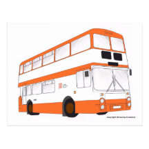 GMT Northern Counties Leyland Atlantean 1981 Postcard