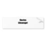 gneisscleavageblack bumper sticker