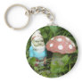 Gnome and Toadstool Key Chains