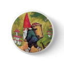 Gnome Apple Basket Snail Mushrooms Fantasy buttons