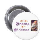 Gnome for Christmas Button