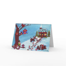 Gnome for the Holidays Holiday Card