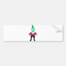 Gnome Garden Little Man Lawn Nome Gnome Underpants Bumper Stickers