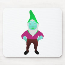 Gnome Garden Little Man Lawn Nome Gnome Underpants Mouse Pad