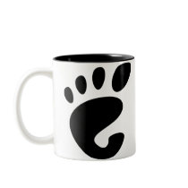 Gnome - Linux - OSS FSF  Coffee Mugs