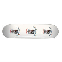 Gnome Run Home Run Dog Skateboard Decks