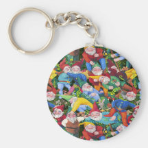 Gnomes Key Chain