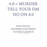 Gnomish Sorcerers Against Change t-shirts
