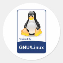 GNU/Linux Autocollants