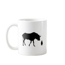 GNU Linux (black) Mugs