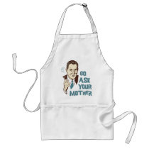 Go Ask Your Mother BBQ Apron