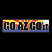 GO AZ GO! bumper stickers