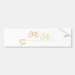 Go Bike Australia Bumper Stickers