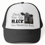 Go Black Angus Trucker Hat