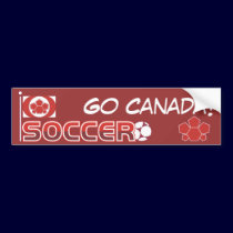 Go Canada! bumper stickers