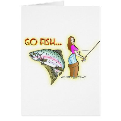 GO FISH CARD by cabinfeverdavid