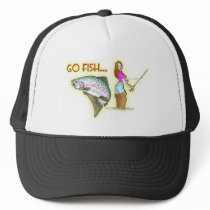 GO FISH MESH HAT