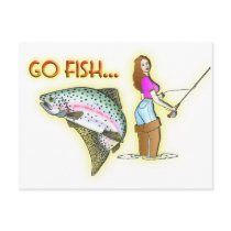 GO FISH POSTCARDS