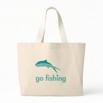 Go Fishing Canvas Bags