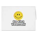 Go Fist Yourself Card