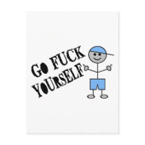 Go Fuck Yourself Post Cards