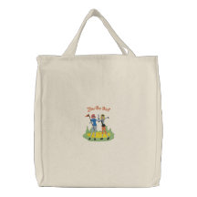 Go Girl Golf Canvas Bags