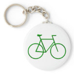 Go Green Bicycle Keychains