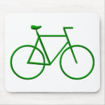 Go Green Bicycle Mouse Pad