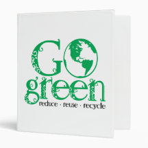 Go Green Binders