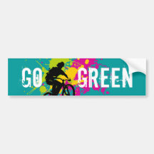 Go Green Bumper Stickers