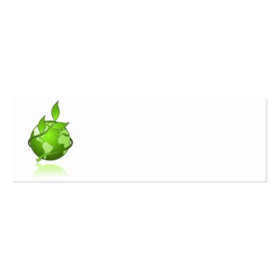 Go Green Business Cards by CoolChickDesigns