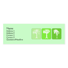 Go Green Business Card Template