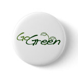 Go Green Pin