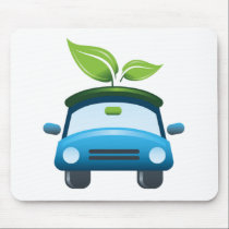 Go Green Car mousepads