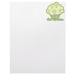 Go Green Cupcake Custom Letterhead