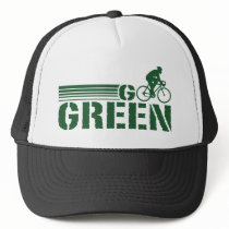 Go Green Cycling (male) Mesh Hats