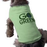 Go Green Dog Tees pet clothing