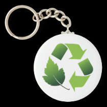 Go Green Environment keychains