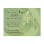 Go Green Event Announcement Postcard