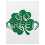 go green custom flyer