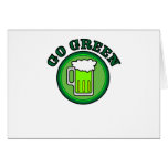 Go Green for St. Patrick's Day! Card