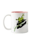 Go Green Frog Mug
