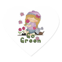Go Green Garden Sticker