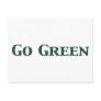 Go Green Gifts Postcards